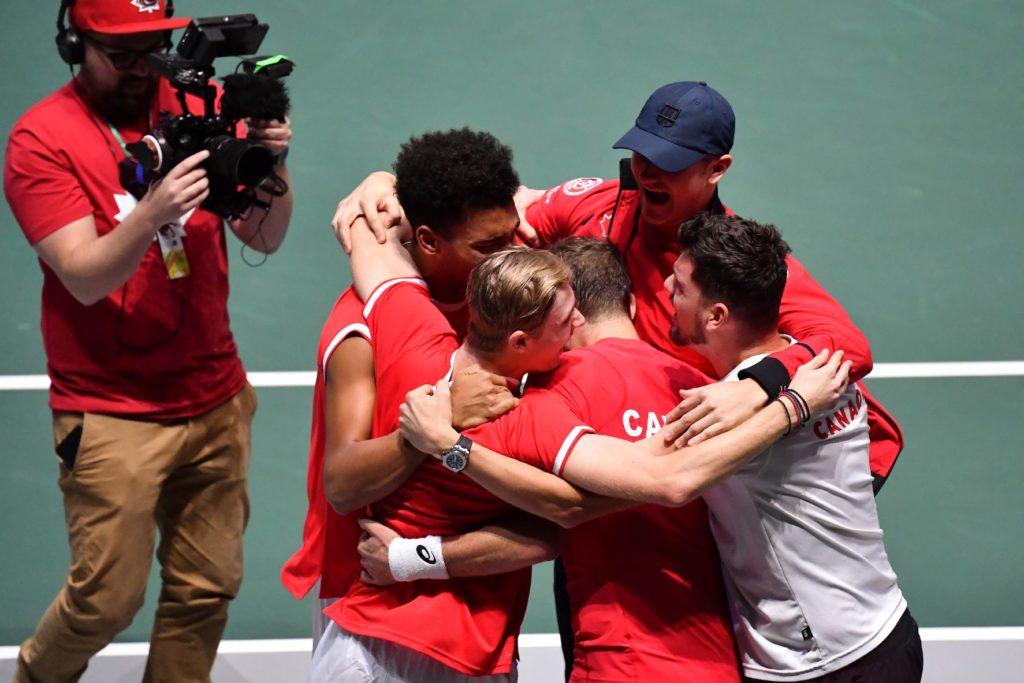 Équipe Canada à la Coupe Davis en 2019