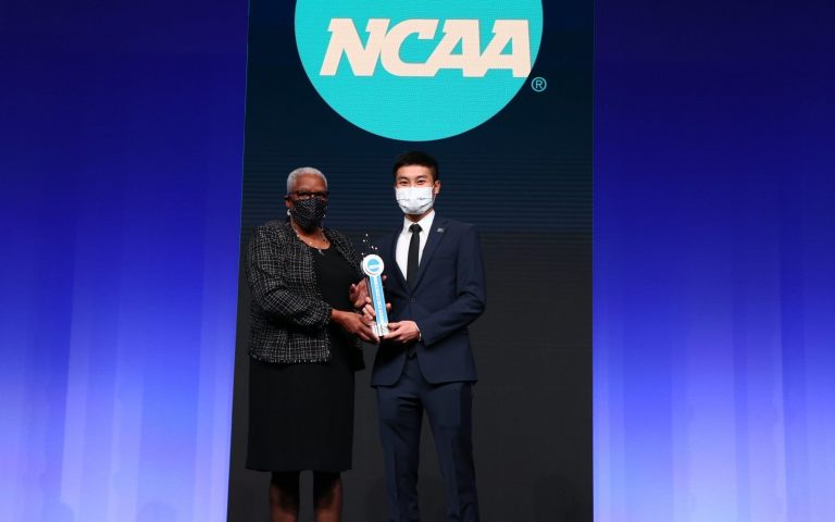 Jack Mingjie Lin récipiendaire du prix NCAA Today’s Top 10