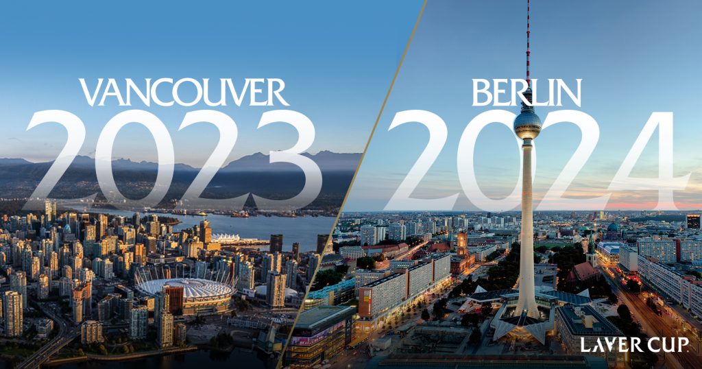 Vancouver nommée ville hôte de la Laver Cup 2023