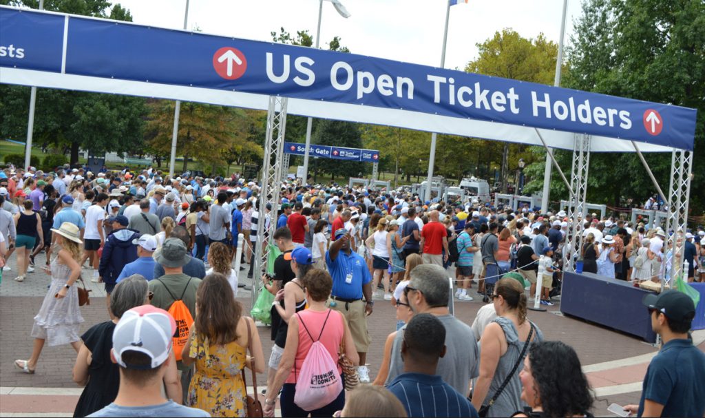 US Open 2022 Entrance