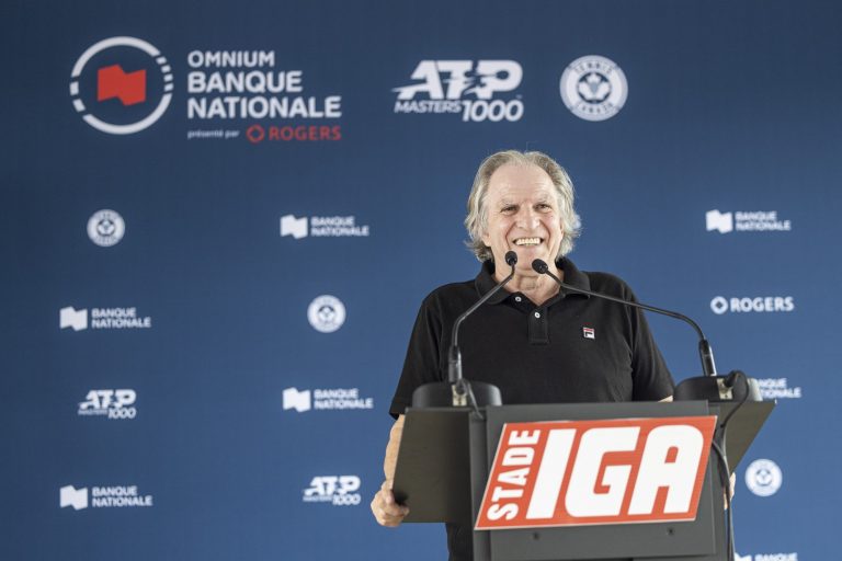 Eugène Lapierre annonce sa retraite comme directeur de tournoi de l’Open Montréal Banque Nationale, passe les rênes à Valérie Tétreault